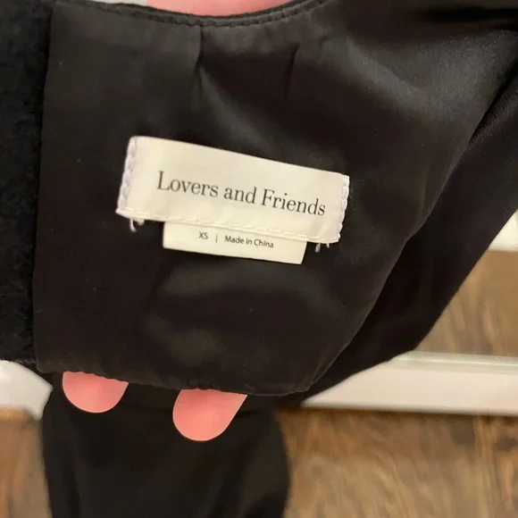 Lovers and Friends Titus Midi Dress in Black - Picture 5 of 5